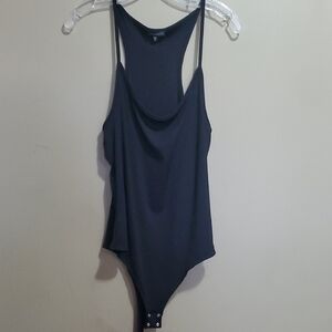 Dynamite Black Strappy Bodysuit Size XL